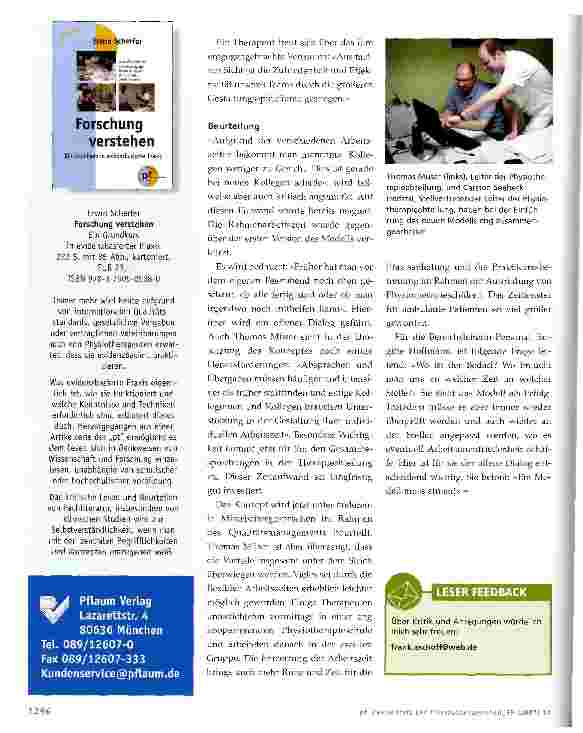Vorschauseite 4: Vertrauensvorschuss für die Mitarbeiter