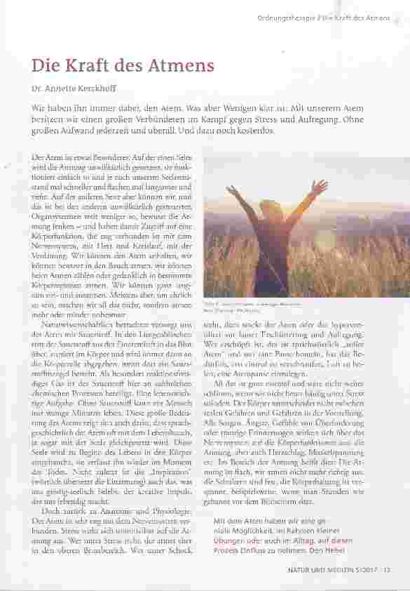 Vorschauseite 1: Die Kraft des Atmens