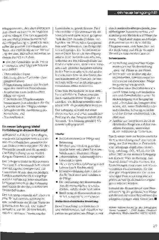 Vorschauseite 2: Spezielle validierende Pflege