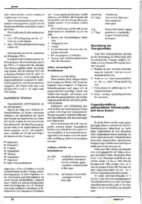 Vorschauseite 5: Systemische Lysetherapie bei akutem Myokardinfarkt