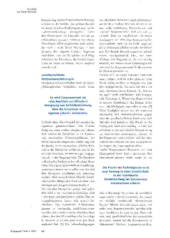 Vorschauseite 2: Empowerment und Lebenswelt