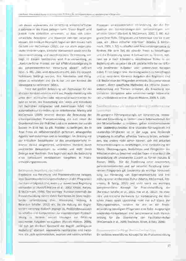 Vorschauseite 3: Praxisentwicklung als strategischer Rahmen für die Implementierung akademischer Pflegerollen