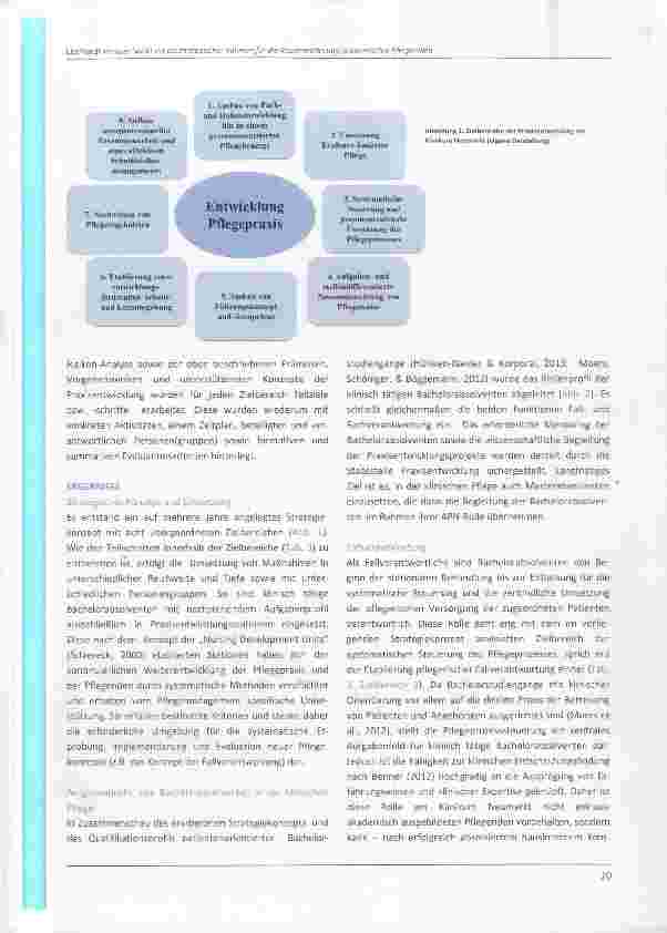 Vorschauseite 6: Praxisentwicklung als strategischer Rahmen für die Implementierung akademischer Pflegerollen