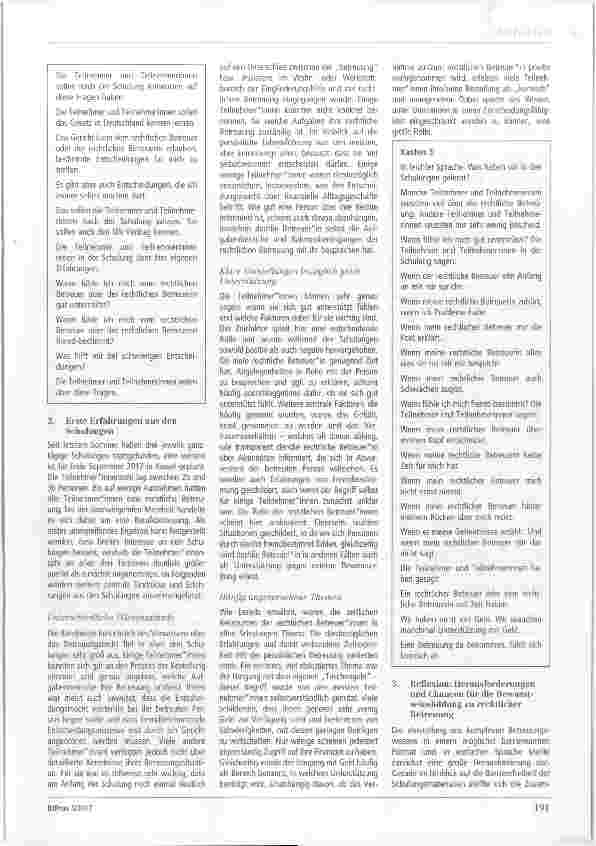 Vorschauseite 3: Ich kenne meine Rechte! Erste Erfahrungen aus einer Schulungsreihe zum Betreuungsrecht für Menschen mit Lernschwierigkeiten