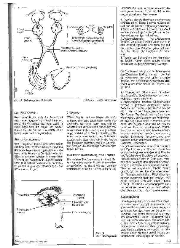 Vorschauseite 2: Stationshandbuch Klinische Krankenpflege 5. Folge Augenpflege