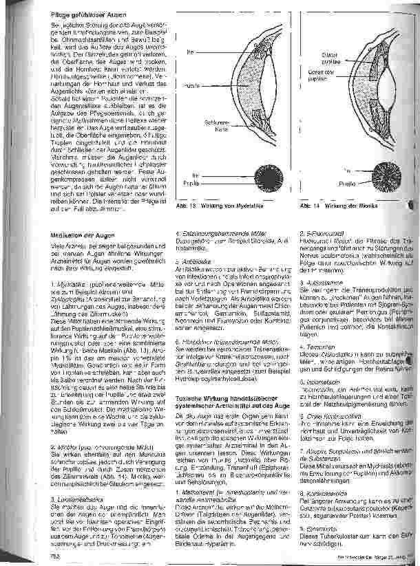 Vorschauseite 3: Stationshandbuch Klinische Krankenpflege 5. Folge Augenpflege