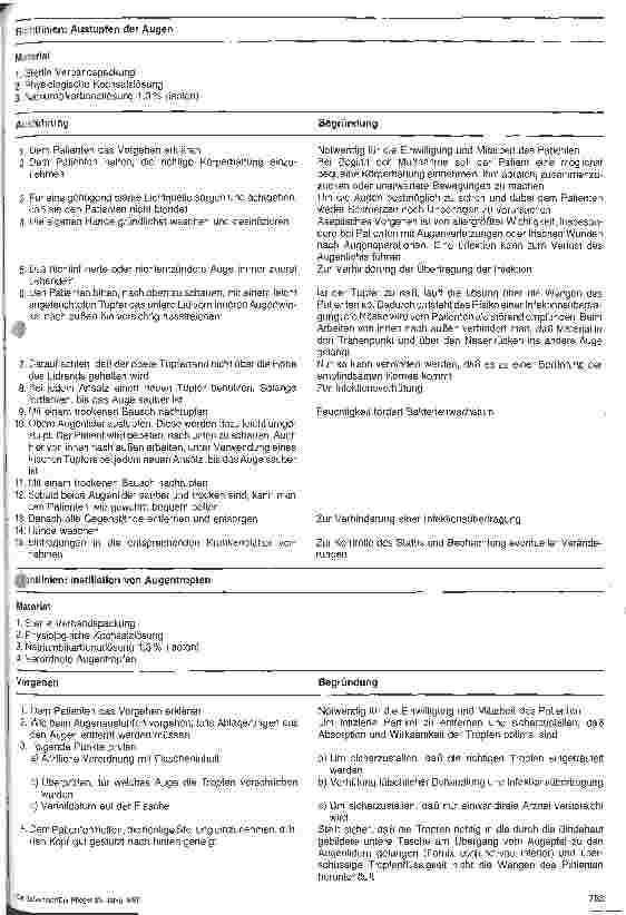 Vorschauseite 4: Stationshandbuch Klinische Krankenpflege 5. Folge Augenpflege