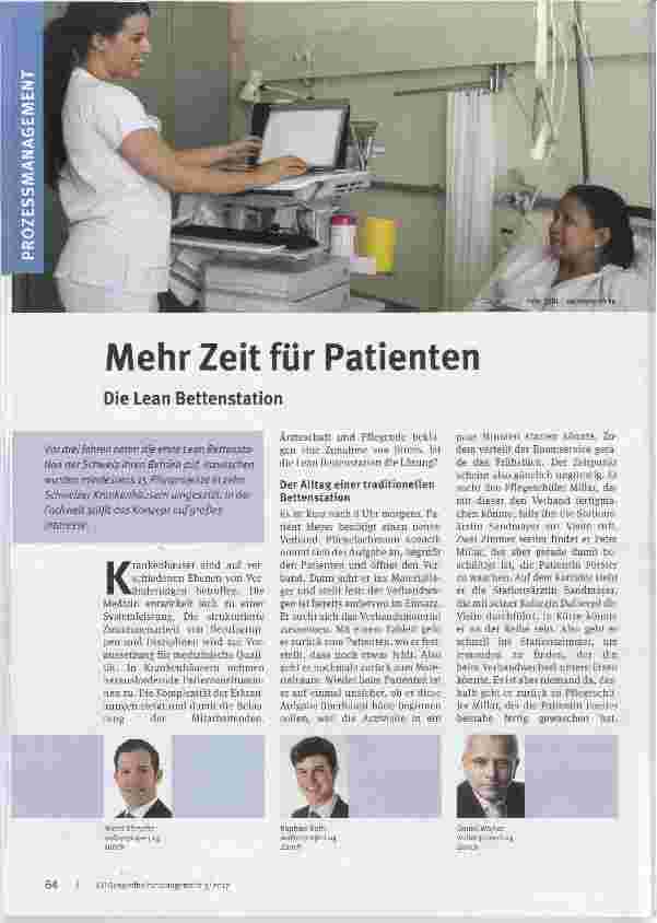 Vorschauseite 1: Mehr Zeit für Patienten