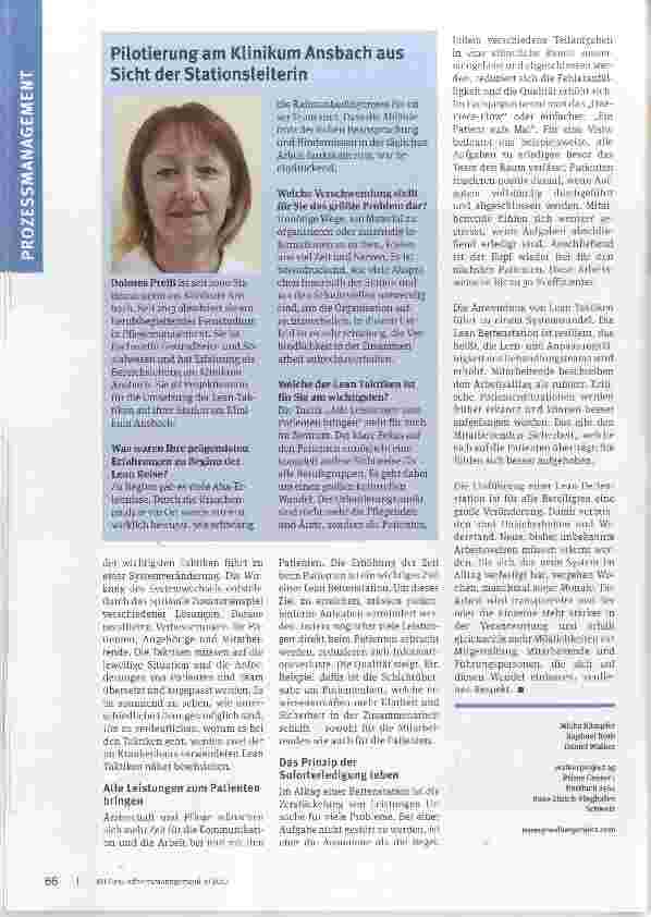 Vorschauseite 3: Mehr Zeit für Patienten