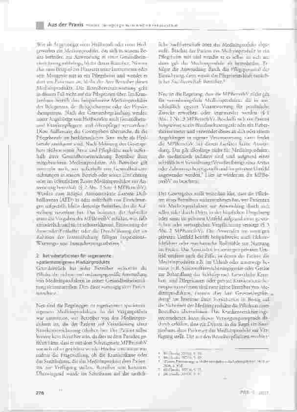 Vorschauseite 2: Neuregelungen für die Arbeit mit Medizinprodukten