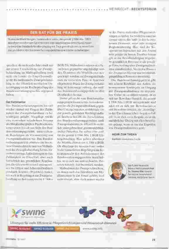 Vorschauseite 2: Bundesverfassungsgericht stellt strengere Regeln auf
