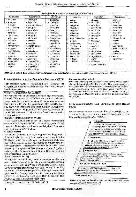 Vorschauseite 3: Anforderungen an fallund fachsystematisch orientierte schriftliche Prüfungen