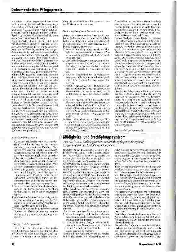 Vorschauseite 3: I. Belastungen der Krebskranken und der Pflegenden Belastungserleben und -bewältigung der Krebskranken