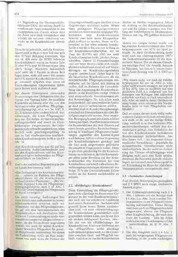 Vorschauseite 2: Erfahrungen mit der Bundespflegesatzverordnung (BPflV)