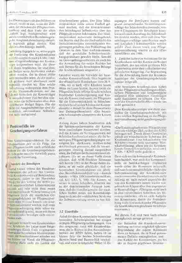 Vorschauseite 3: Erfahrungen mit der Bundespflegesatzverordnung (BPflV)