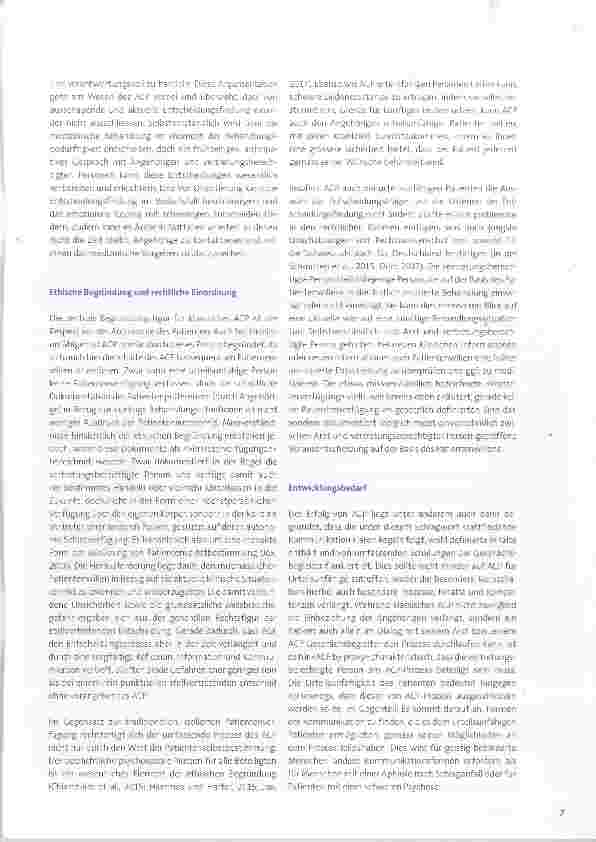 Vorschauseite 2: Advance Care Planning bei Urteilsunfähigkeit