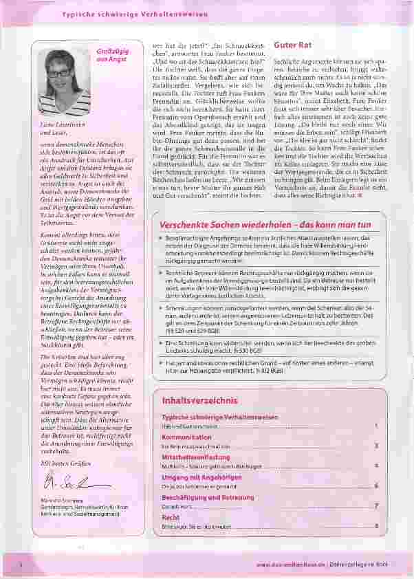 Vorschauseite 2: Hab und Gut verschenkt
