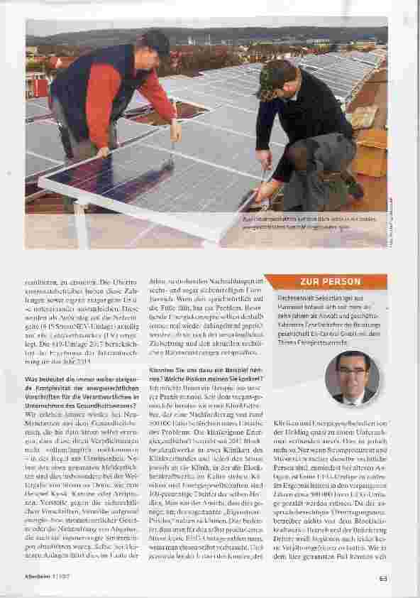 Vorschauseite 2: Energiesektor bleibt in Bewegung