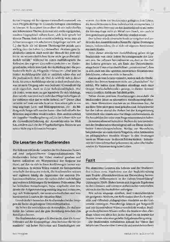 Vorschauseite 5: Wie kann hermeneutische Fallkompetenz gelingen?