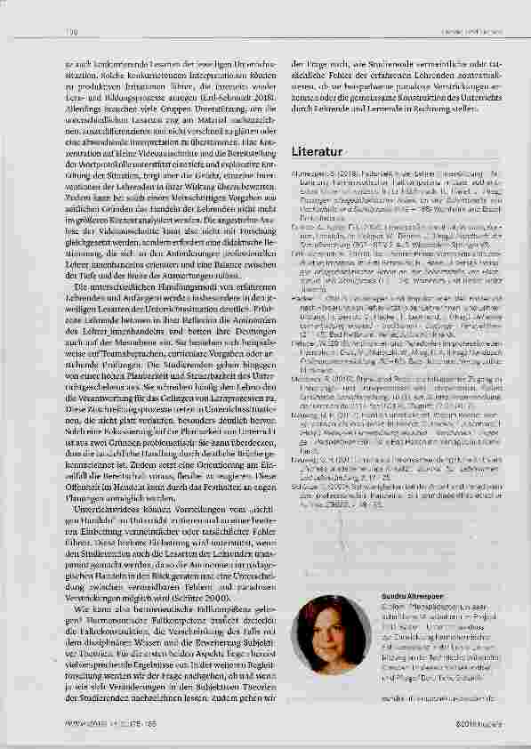 Vorschauseite 6: Wie kann hermeneutische Fallkompetenz gelingen?