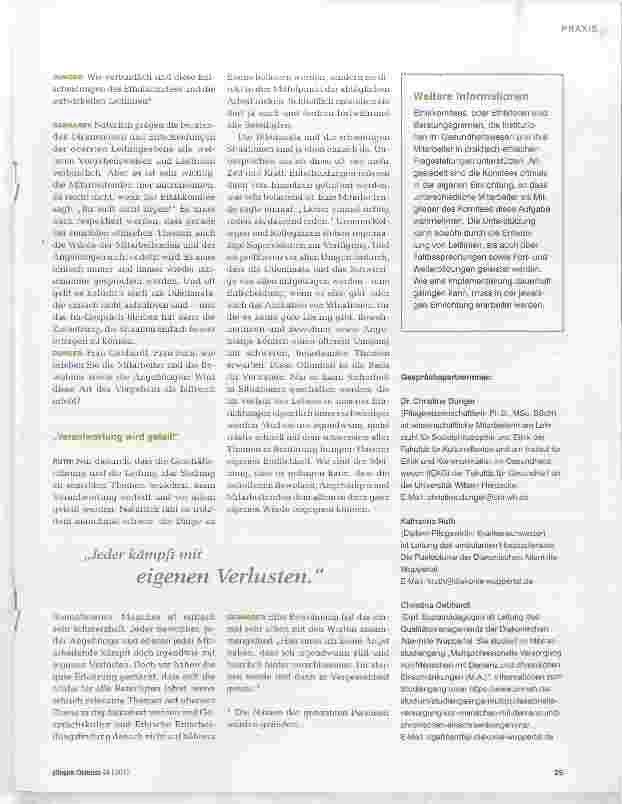 Vorschauseite 4: Gemeinsam entscheiden wenn es geht und aushalten, wenn es keine Lösung gibt