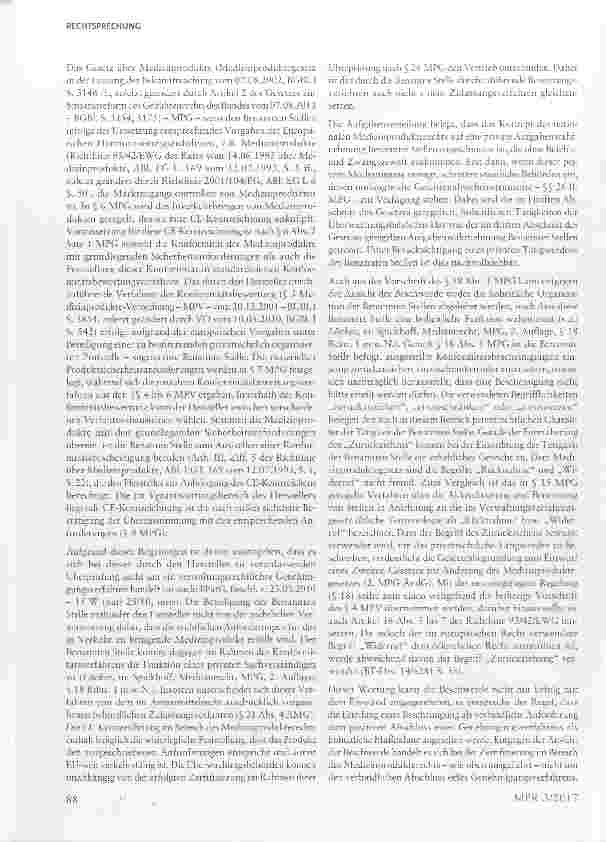 Vorschauseite 2: CE-Kennzeichnung eines AAedizinproduktes
