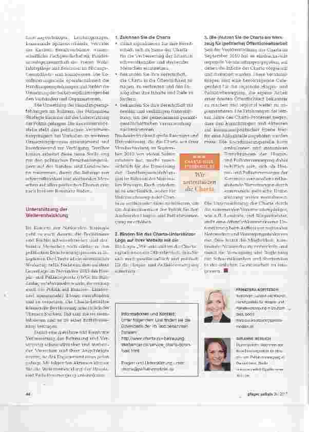 Vorschauseite 3: Von der Charta zu den Handlungsempfehlungen