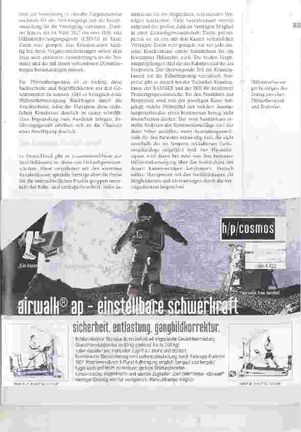 Vorschauseite 2: Der Festpreis bei Hilfsmitteln Gefahr für eine individuell angepaßte Versorgung