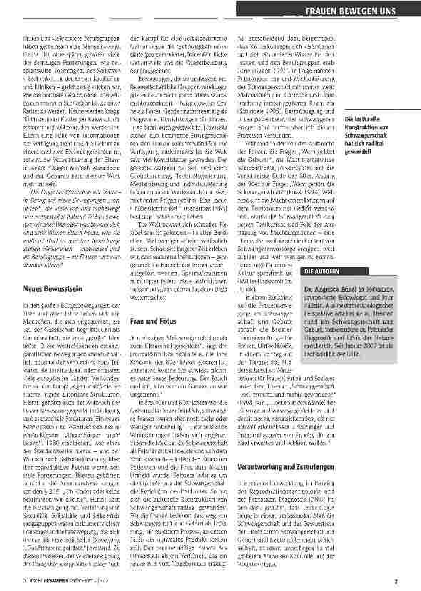 Vorschauseite 2: Eltern haben uns bewegt, wohin bewegen wir uns heute?