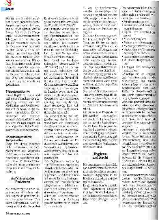 Vorschauseite 3: Pflegende mit Sicherheit im Recht? 2. Teil Juristische Anforderungen, Möglichkeiten und Grenzen in der pflegerischen Berufsausübung