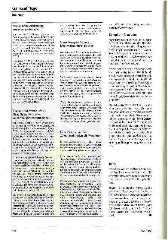 Vorschauseite 6: Leben mit Krebs Chronik meiner Erkrankung