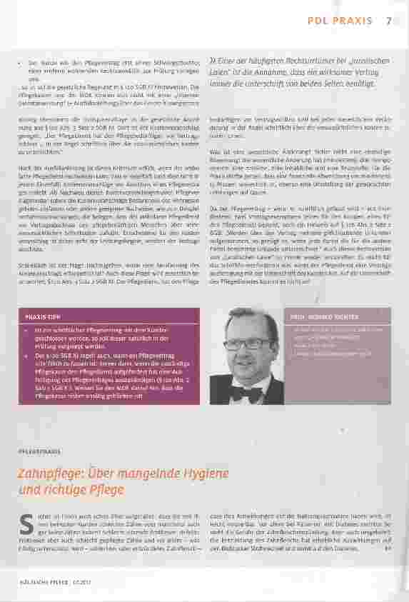 Vorschauseite 2: Die Abrechnungsprüfung, Teil 5: Die Ausfüllanleitung und der Pflegevertrag