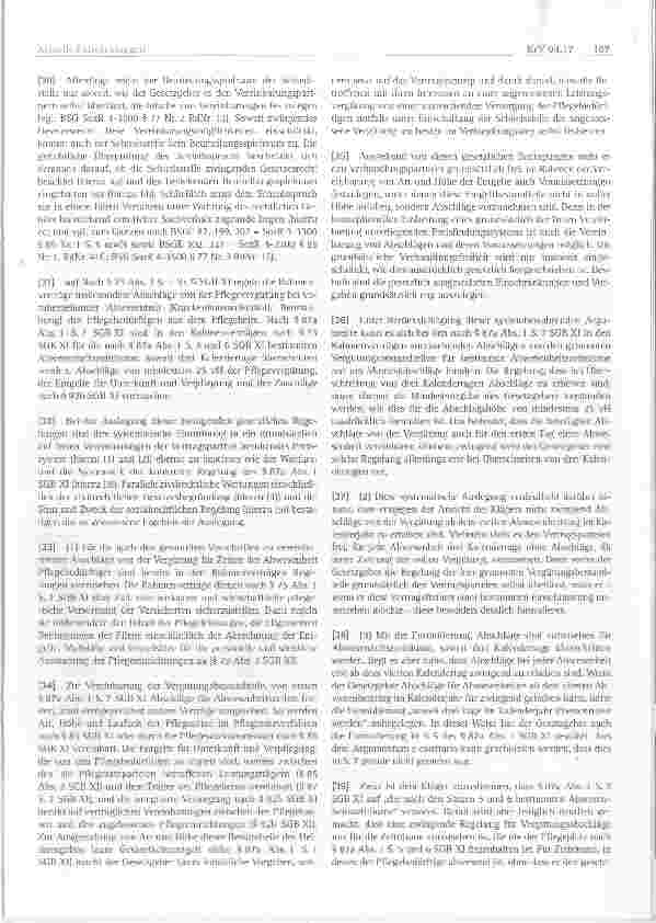 Vorschauseite 6: Vergütung stationärer Pflegeeinriehtungen Abschläge bei Rahmenverträgen - Zusammensetzung, Beschlussfähigkeit und Beurteilungsspielraum der angerufenen Sehiedsstelle bei zuvor ges…