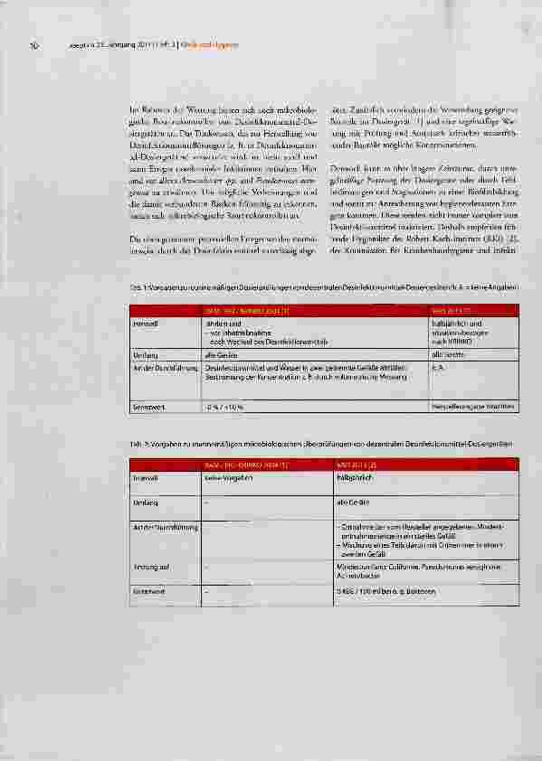 Vorschauseite 2: Dosiergeräte für Flächenund Instrumentendesinfektionsmittel