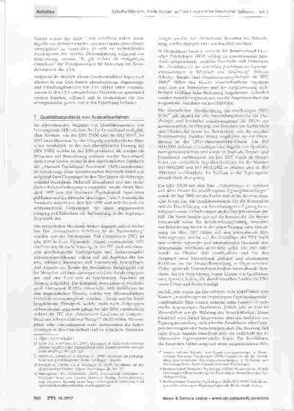 Vorschauseite 4: Erste Hürden auf der Langstrecke beruflicher Teilhabe: Interdisziplinäre Betrachtung von Eignungstests und Auswahlverfahren für Menschen mit Behinderungen - Teil 2