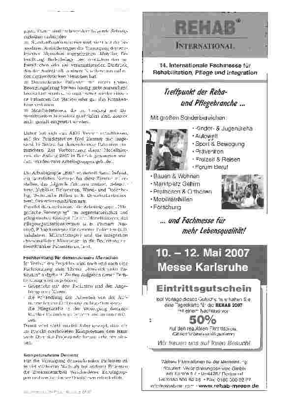 Vorschauseite 2: Achtung! Patient mit Demenz!