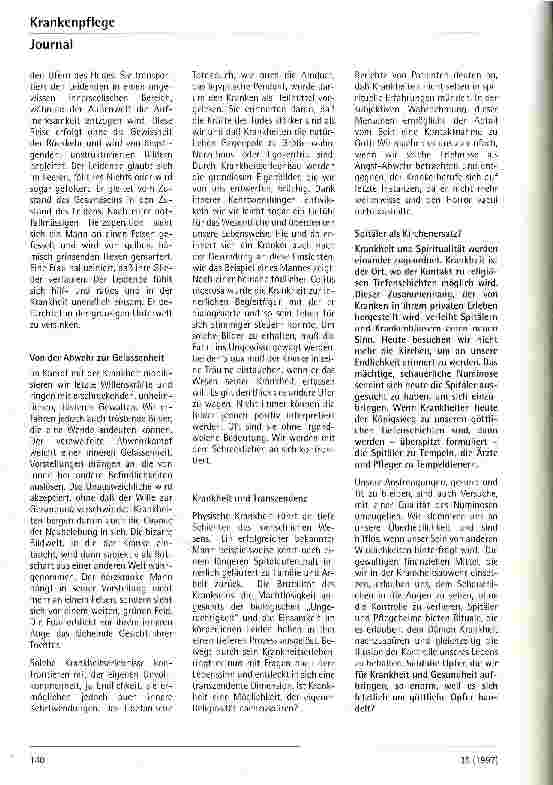 Vorschauseite 4: Bedeutungen des Krankseins Von der Ausflucht bis zum existentiellen Einschnitt