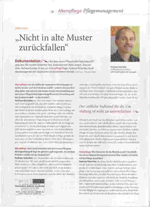 Vorschauseite 1: Nicht in alte Muster zurückfallen