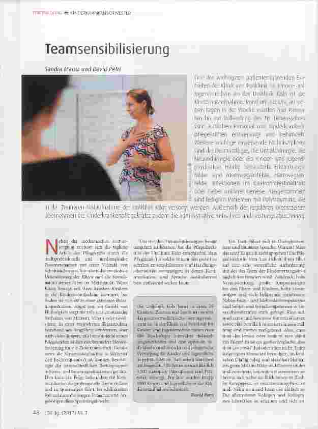 Vorschauseite 1: Teamsensibilisierung