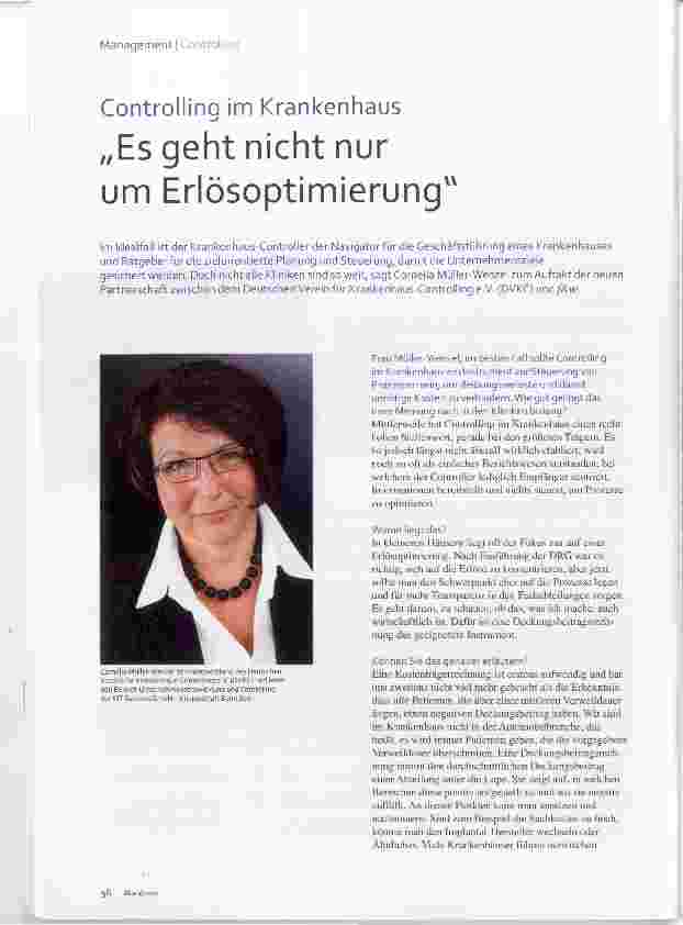 Vorschauseite 1: Es geht nicht nur um Erlösoptimierung
