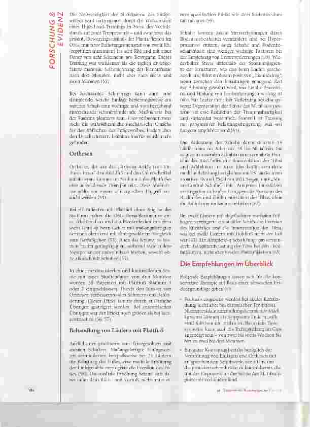 Vorschauseite 6: Behandlung des Plattfußes