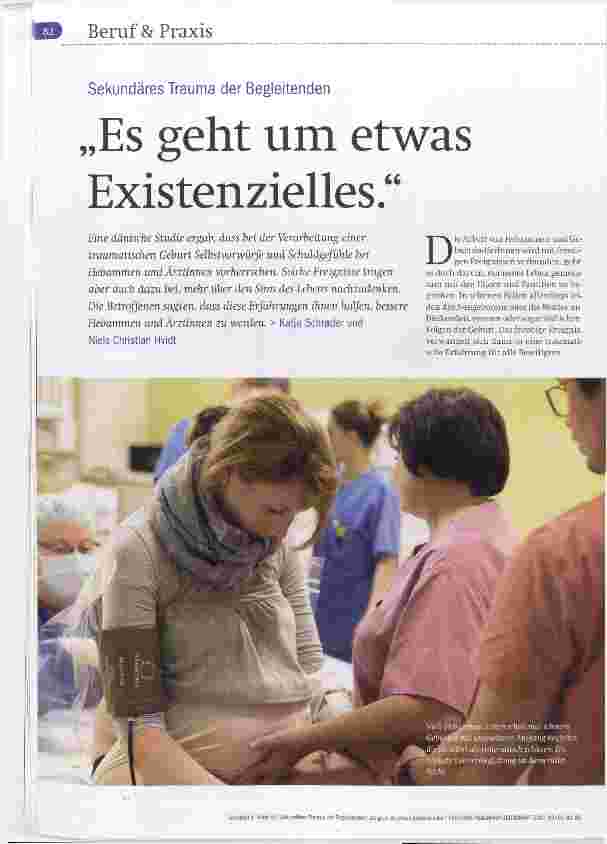 Vorschauseite 1: „Es geht um etwas Existenzielles.“