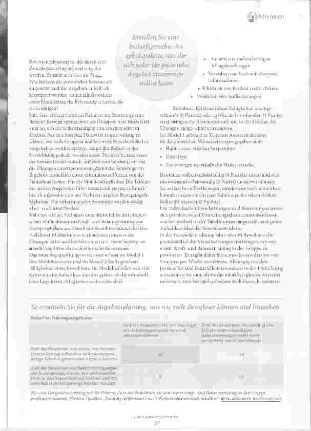 Vorschauseite 2: Das NBI nutzen, um Angebote zu gestalten Das Begutachtungsinstrument (NBI) hält für das Betreuungsteam jede Menge Informationen bereit. Sie helfen, gute Angebote zu machen: Am Bei…