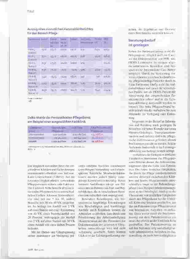 Vorschauseite 3: Benchmark bei Personalkennzahlen Erhellende Einblicke