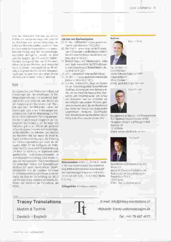 Vorschauseite 5: Auswirkung auf das Instandhaltungsmanagement