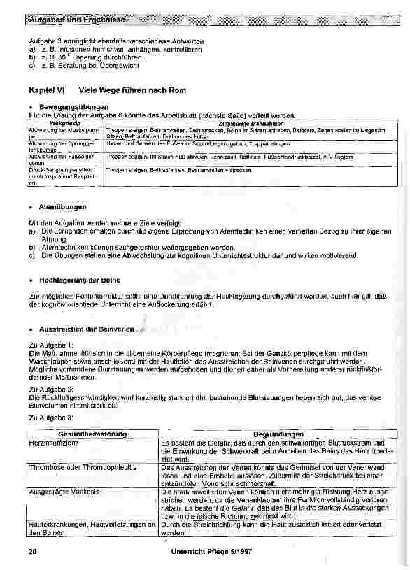 Vorschauseite 3: Aufgaben im Schülerheft und erwartete Ergebnisse