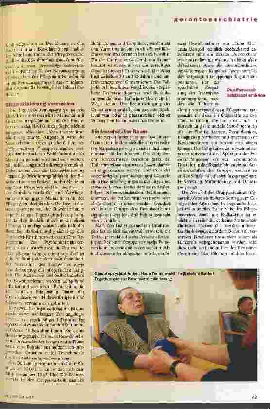 Vorschauseite 2: Integration statt Isolation