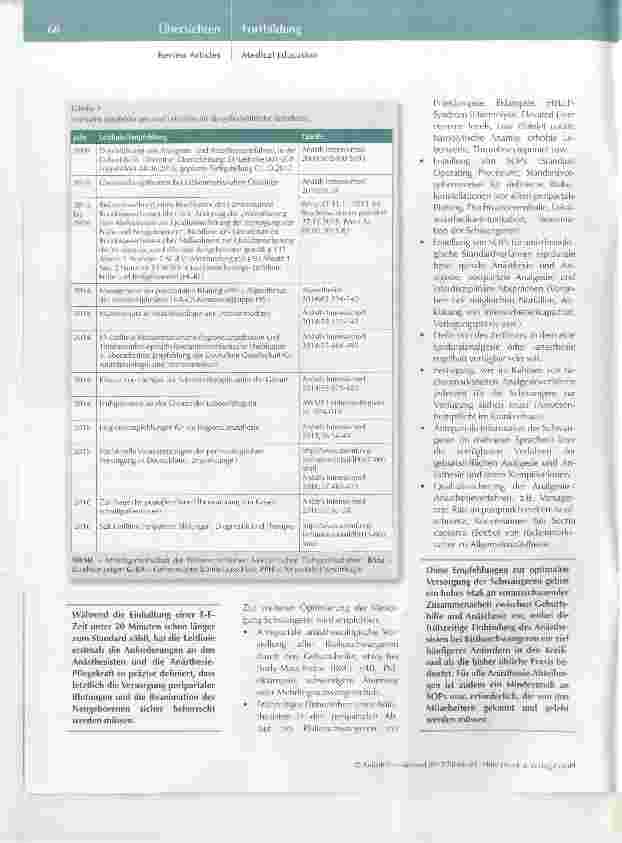 Vorschauseite 3: Analgesie und Anästhesie in der Geburtshilfe