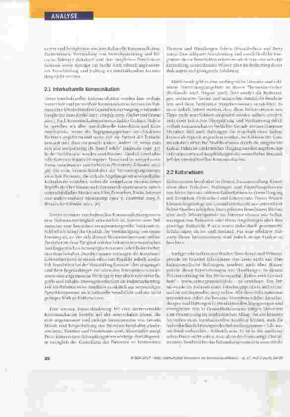 Vorschauseite 3: Interkulturelle Kompetenz als Schlüsselqualifikation für Gesundheitsberufe