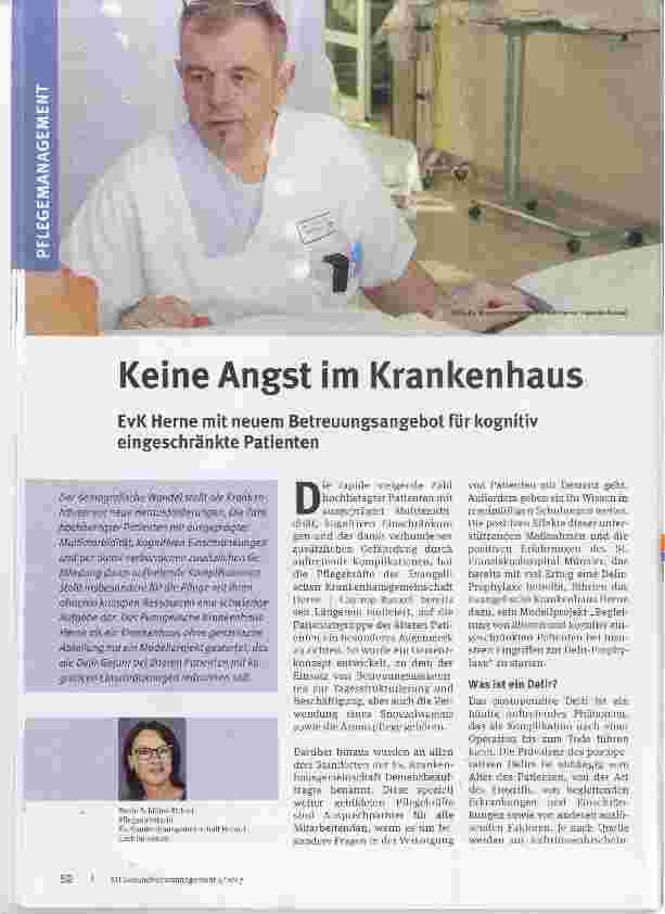 Vorschauseite 1: Keine Angst im Krankenhaus